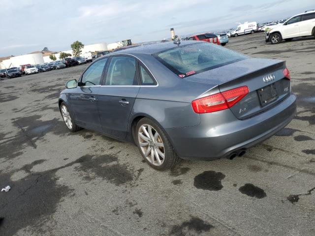 WAUFFAFL5DN011162 - 2013 AUDI A4 PREMIUM PLUS GRAY photo 2