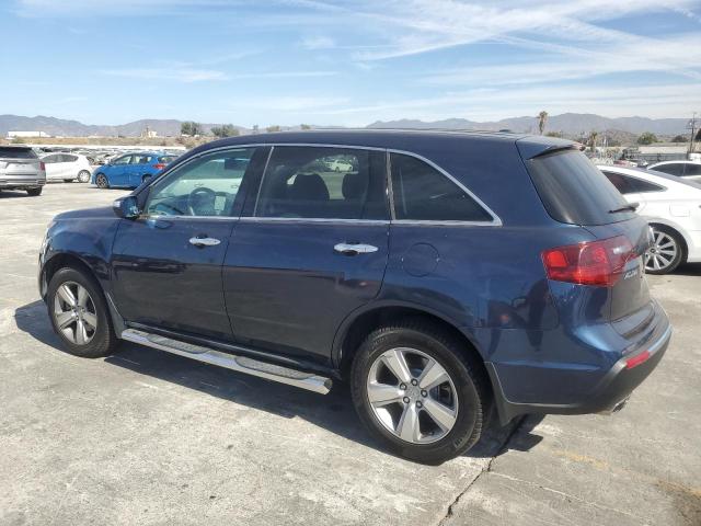 2HNYD2H60AH507709 - 2010 ACURA MDX TECHNOLOGY BLUE photo 2