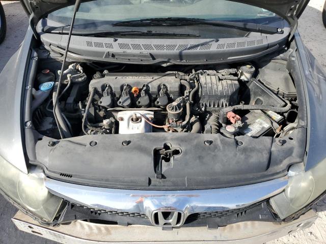 2HGFA16959H320668 - 2009 HONDA CIVIC EXL ნაცრისფერი ფოტო 11