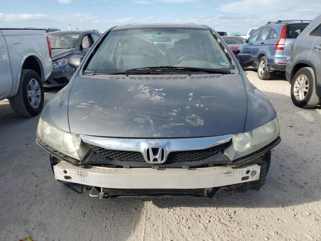 2HGFA16959H320668 - 2009 HONDA CIVIC EXL GRAY photo 5