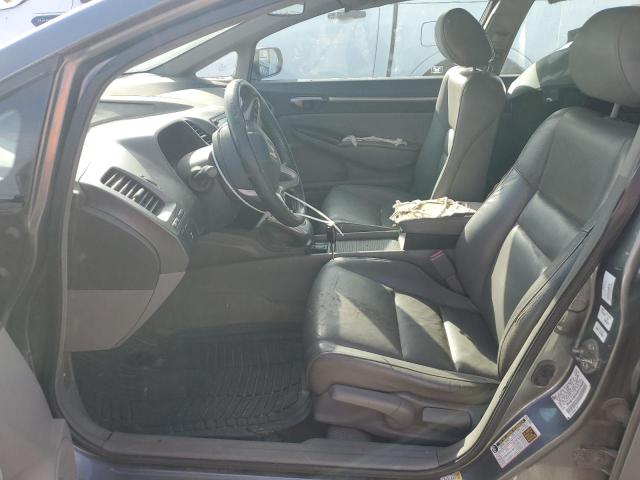 2HGFA16959H320668 - 2009 HONDA CIVIC EXL ნაცრისფერი ფოტო 7