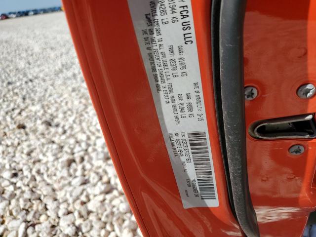 1C3CDFEB7FD277622 - 2015 DODGE DART GT ORANGE photo 12