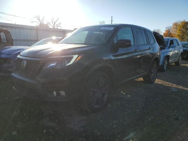 5FNYF8H58MB015546 - 2021 HONDA PASSPORT EXL შავი ფოტო 1