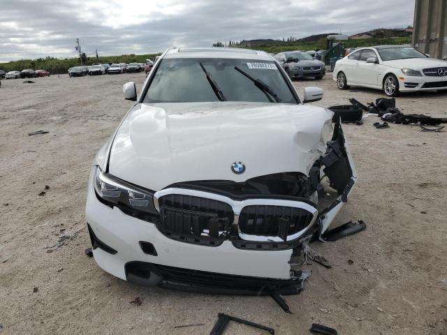 3MW5R1J05L8B08914 - 2020 BMW 330I WHITE photo 5