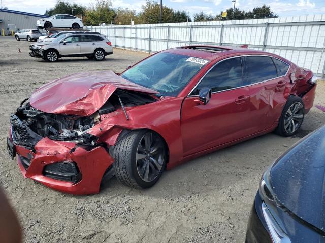 19UUB5F61MA009716 - 2021 ACURA TLX ADVANCE RED photo 1