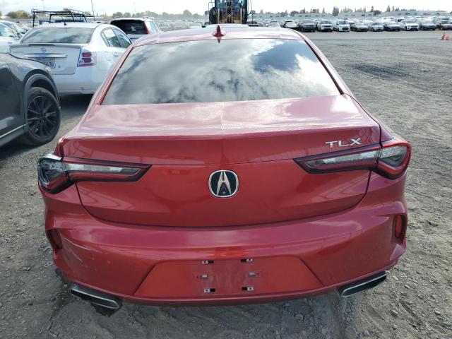 19UUB5F61MA009716 - 2021 ACURA TLX ADVANCE RED photo 6