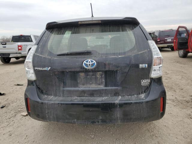 JTDZN3EU0EJ015265 - 2014 TOYOTA PRIUS V TAN photo 6