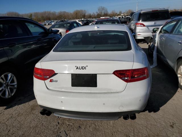 WAUGVAFR9BA044794 - 2011 AUDI S5 PREMIUM PLUS WHITE photo 6