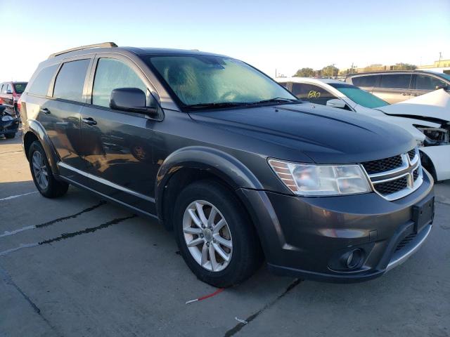 3C4PDDBGXET302233 - 2014 DODGE JOURNEY SXT GRAY photo 4