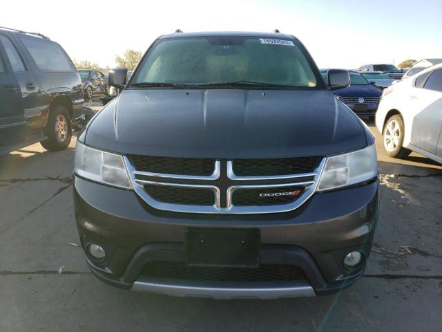 3C4PDDBGXET302233 - 2014 DODGE JOURNEY SXT GRAY photo 5