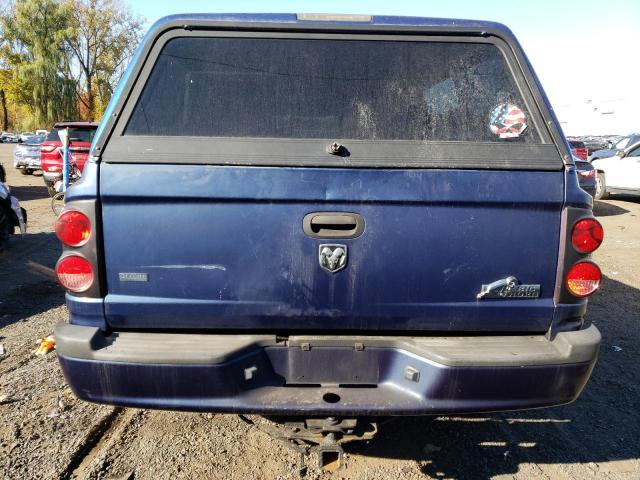 1D7HW38PX9S811459 - 2009 DODGE DAKOTA SXT BLUE photo 6