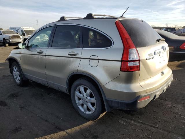 JHLRE48779C000304 - 2009 HONDA CR-V EXL GOLD photo 2