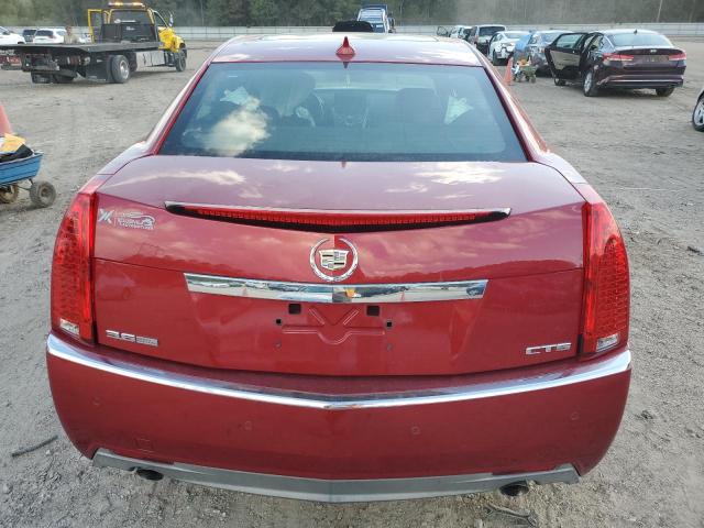 1G6DV57V090123962 - 2009 CADILLAC CTS HI FEATURE V6 RED photo 6