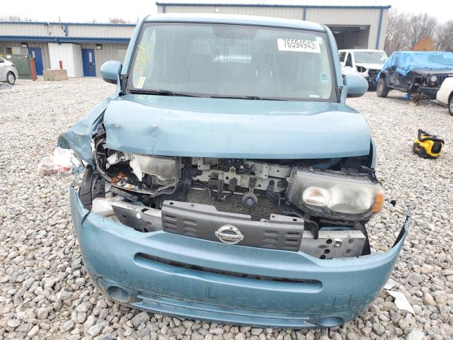 JN8AZ2KR6AT159045 - 2010 NISSAN CUBE BASE BLUE photo 5