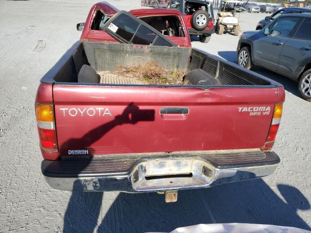 4TAWN72N1XZ544845 - 1999 TOYOTA TACOMA XTRACAB BURGUNDY photo 6