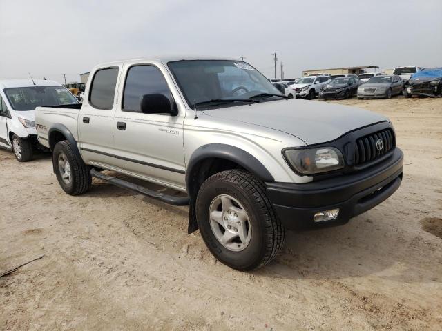 5TEGN92N42Z105639 - 2002 TOYOTA TACOMA DOUBLE CAB PRERUNNER GRAY photo 4
