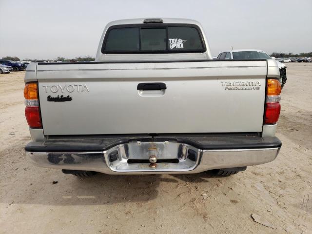 5TEGN92N42Z105639 - 2002 TOYOTA TACOMA DOUBLE CAB PRERUNNER GRAY photo 6