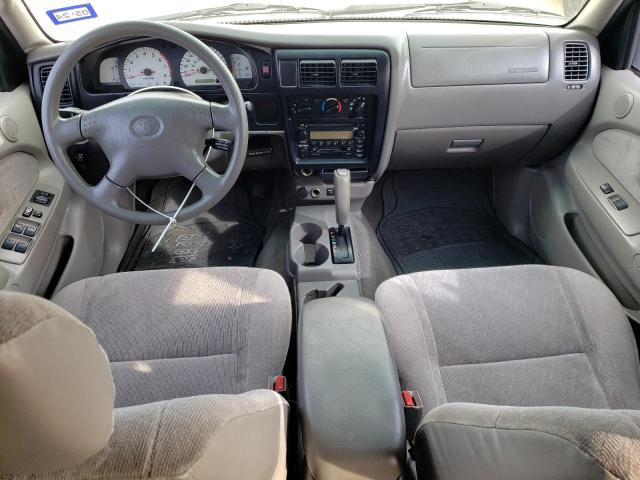 5TEGN92N42Z105639 - 2002 TOYOTA TACOMA DOUBLE CAB PRERUNNER GRAY photo 8