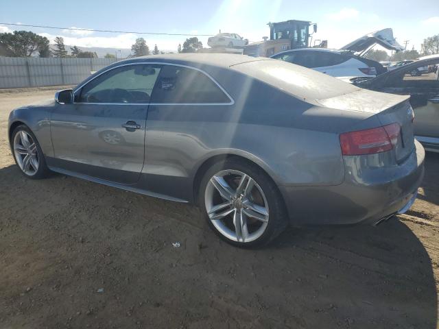 WAUVVAFR3CA012562 - 2012 AUDI S5 PRESTIGE GRAY photo 2