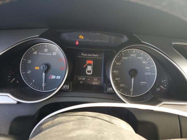 WAUVVAFR3CA012562 - 2012 AUDI S5 PRESTIGE GRAY photo 9