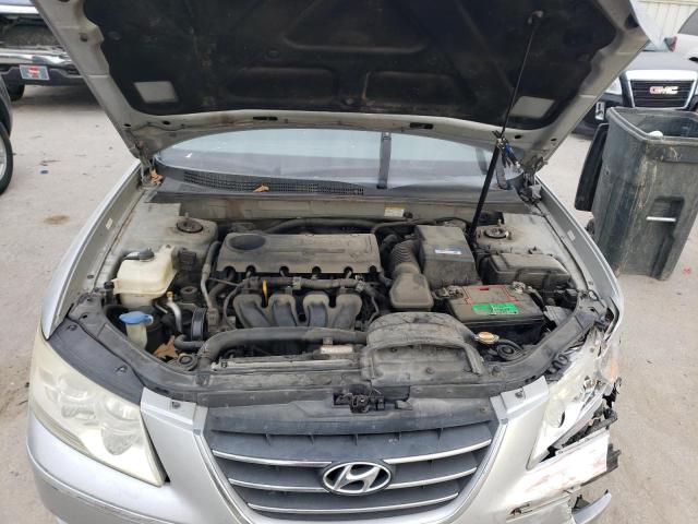 5NPEU4ACXAH625049 - 2010 HYUNDAI SONATA SE SILVER photo 11