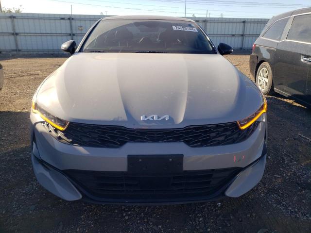 5XXG64J20NG118351 - 2022 KIA K5 GT LINE GRAY photo 5