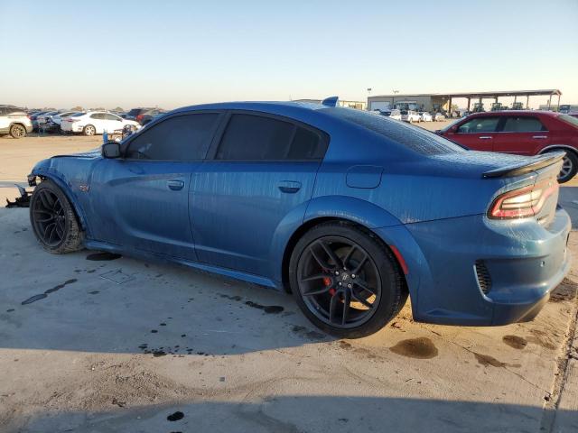 2C3CDXGJ1MH537765 - 2021 DODGE CHARGER SCAT PACK BLUE photo 2