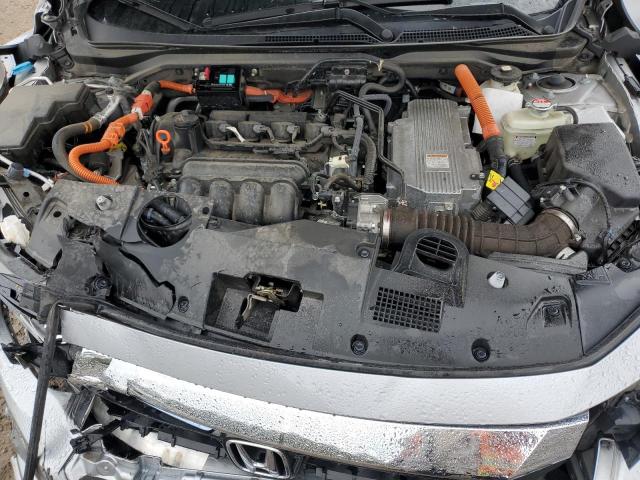 19XZE4F58ME007245 - 2021 HONDA INSIGHT EX SILVER photo 11