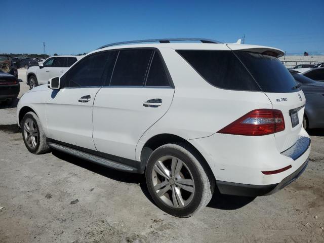 4JGDA0EB4FA560031 - 2015 MERCEDES-BENZ ML 250 BLUETEC WHITE photo 2