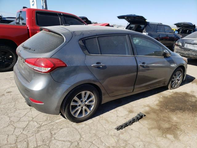 KNAFK5A85G5648885 - 2016 KIA FORTE LX GRAY photo 3