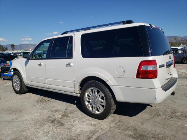 1FMJK1K52BEF18058 - 2011 FORD EXPEDITION EL LIMITED WHITE photo 2