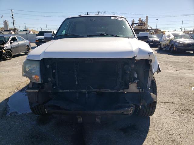 1FMJK1K52BEF18058 - 2011 FORD EXPEDITION EL LIMITED WHITE photo 5