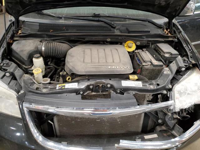 2C4RC1CG5DR788959 - 2013 CHRYSLER TOWN & COU TOURING L BLACK photo 12