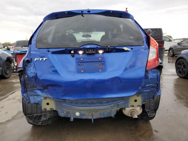 3HGGK5H49KM704096 - 2019 HONDA FIT LX BLUE photo 6