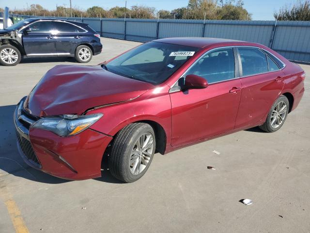 4T1BF1FK2GU601611 - 2016 TOYOTA CAMRY LE RED photo 1