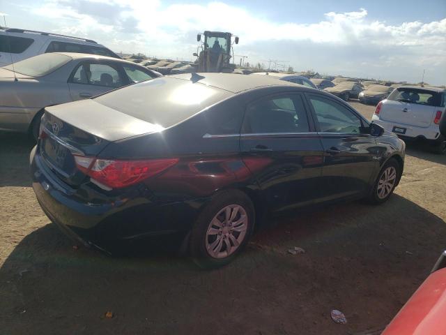 5NPEB4AC2DH607087 - 2013 HYUNDAI SONATA GLS BLACK photo 3