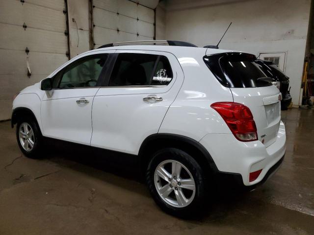 KL7CJLSBXKB955533 - 2019 CHEVROLET TRAX 1LT WHITE photo 2