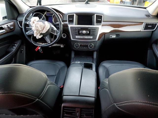 4JGDA5HB0FA578552 - 2015 MERCEDES-BENZ ML 350 4MATIC WHITE photo 8