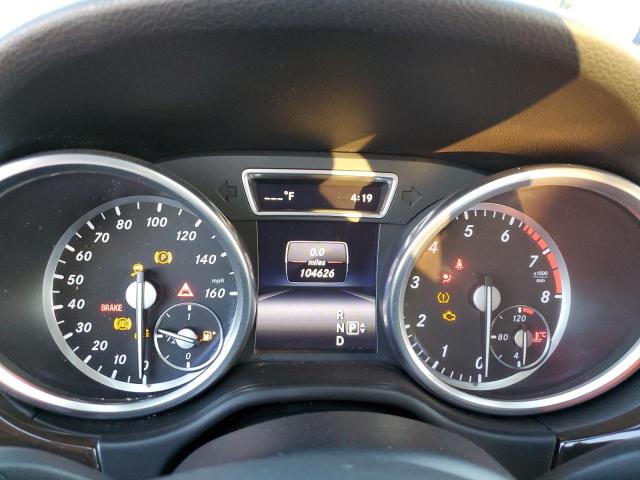 4JGDA5HB0FA578552 - 2015 MERCEDES-BENZ ML 350 4MATIC WHITE photo 9