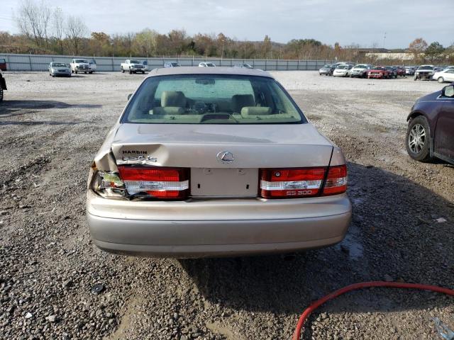 JT8BF28G515108797 - 2001 LEXUS ES 300 TAN photo 6