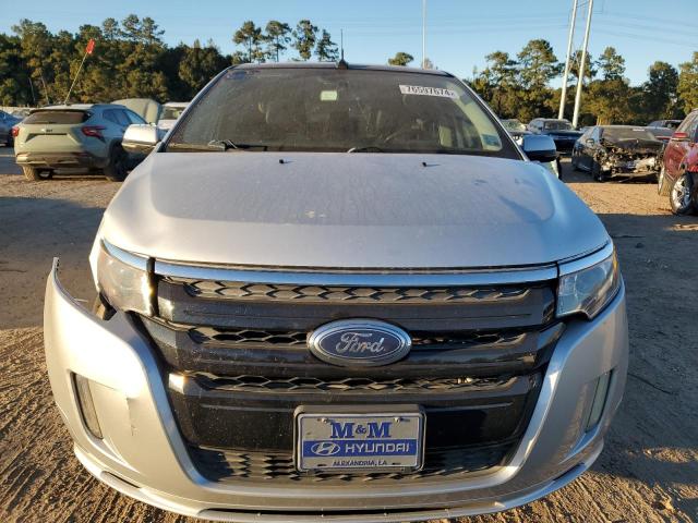 2FMDK3AK5DBC33790 - 2013 FORD EDGE SPORT SILVER photo 5