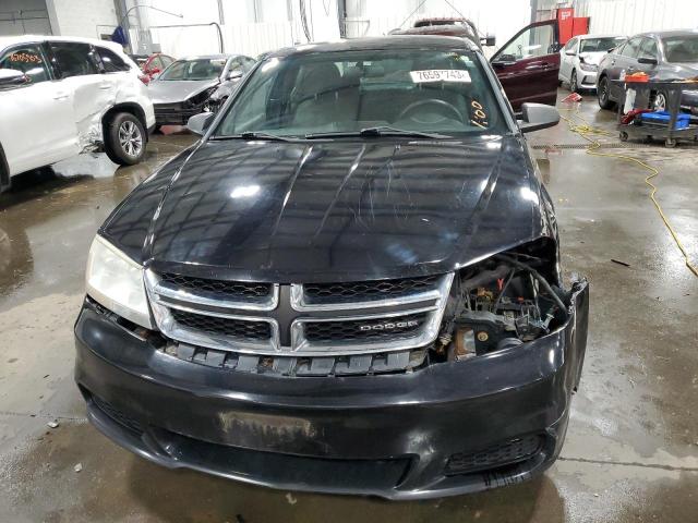 1B3BD4FBXBN545224 - 2011 DODGE AVENGER EXPRESS BLACK photo 5