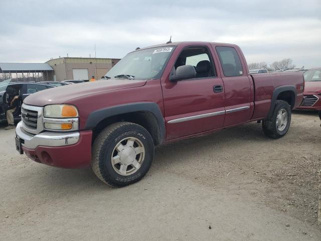 1GTEK19T24E269628 - 2004 GMC NEW SIERRA K1500 MAROON photo 1