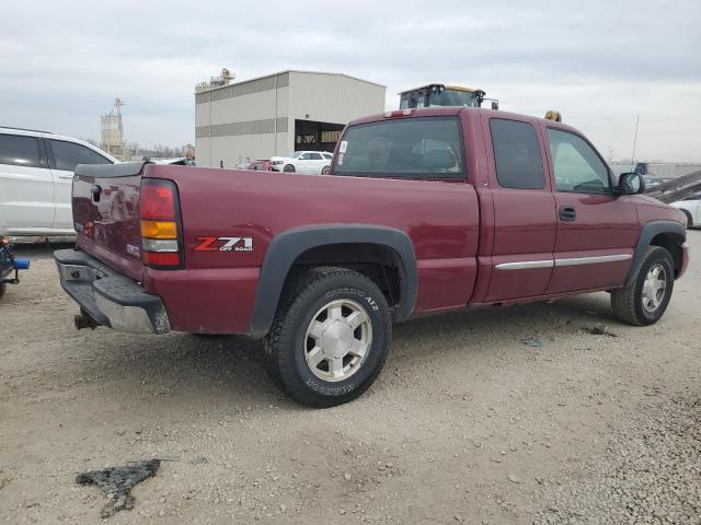 1GTEK19T24E269628 - 2004 GMC NEW SIERRA K1500 MAROON photo 3