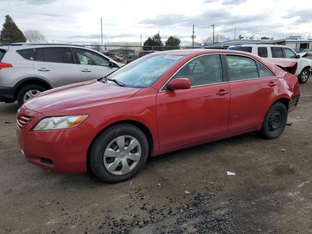 4T1BE46K47U172041 - 2007 TOYOTA CAMRY CE RED photo 1