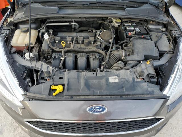 1FADP3F25FL380120 - 2015 FORD FOCUS SE GRAY photo 11