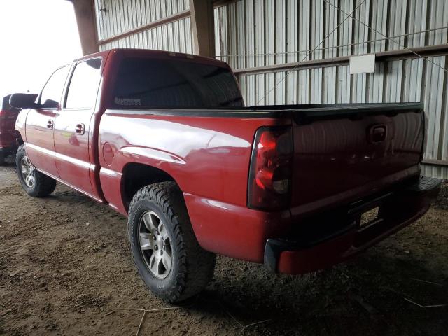 2GCEK13Z571179098 - 2007 CHEVROLET SILVERADO K1500 CLASSIC CREW CAB RED photo 2