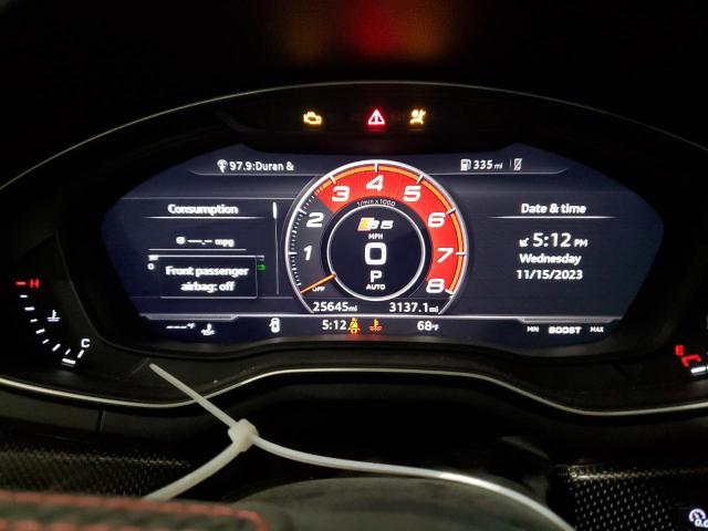 WAUY4GF52KN001270 - 2019 AUDI S5 PREMIUM PLUS ნაცრისფერი ფოტო 9