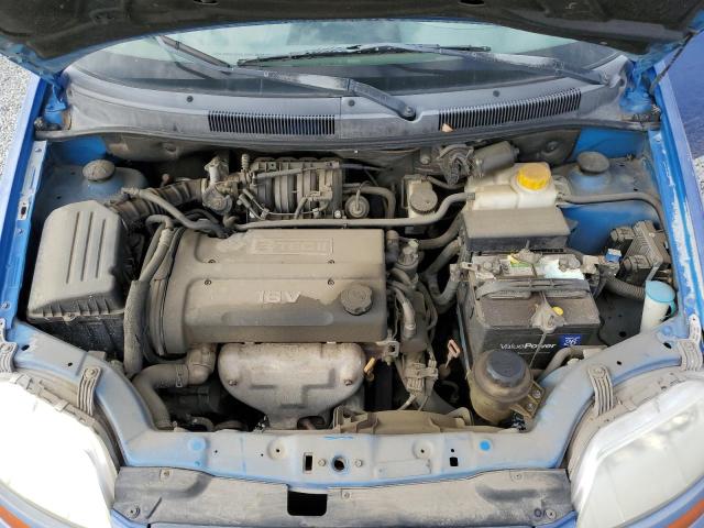 KL1TD52685B324204 - 2005 CHEVROLET AVEO BASE Mavi foto 11