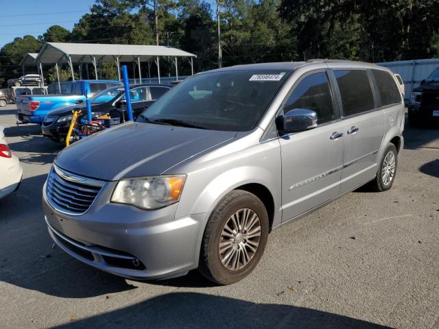 2C4RC1CG8ER188082 - 2014 CHRYSLER TOWN & COU TOURING L SILVER photo 1
